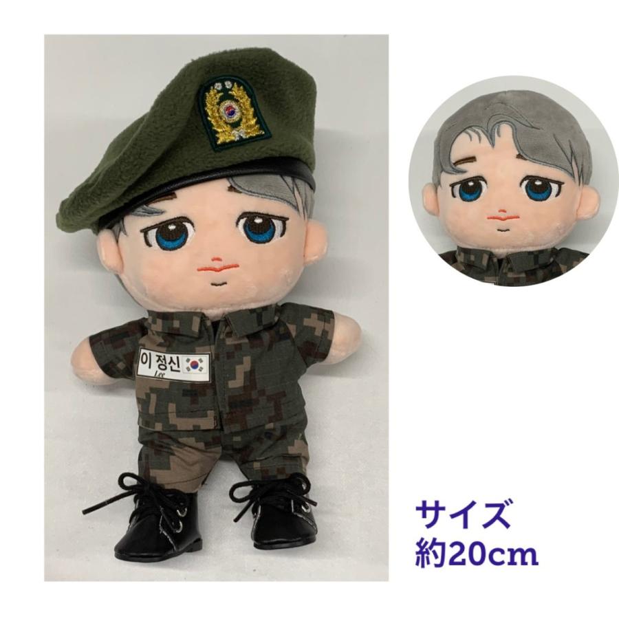 キャラクター ドール CNBLUE ジョンシン似 着せ替え ぬいぐるみ 人形