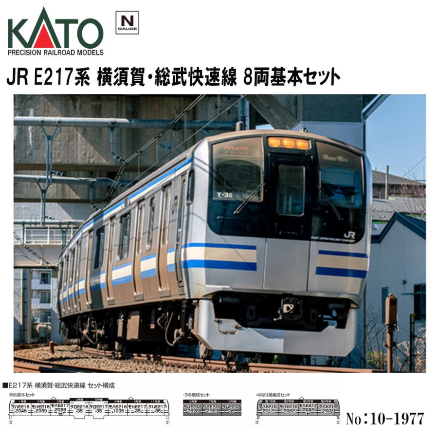 No:10-1977 KATO JR E217系 横須賀・総武快速線 8両基本セット 鉄道