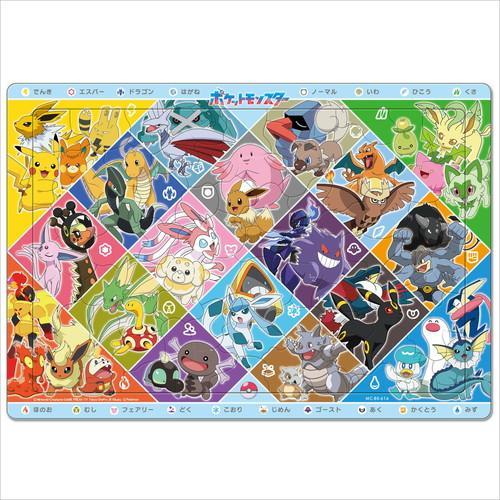 新品】チャイルドパズル ポケモンのタイプわかるかな？ 80ピース(26x37