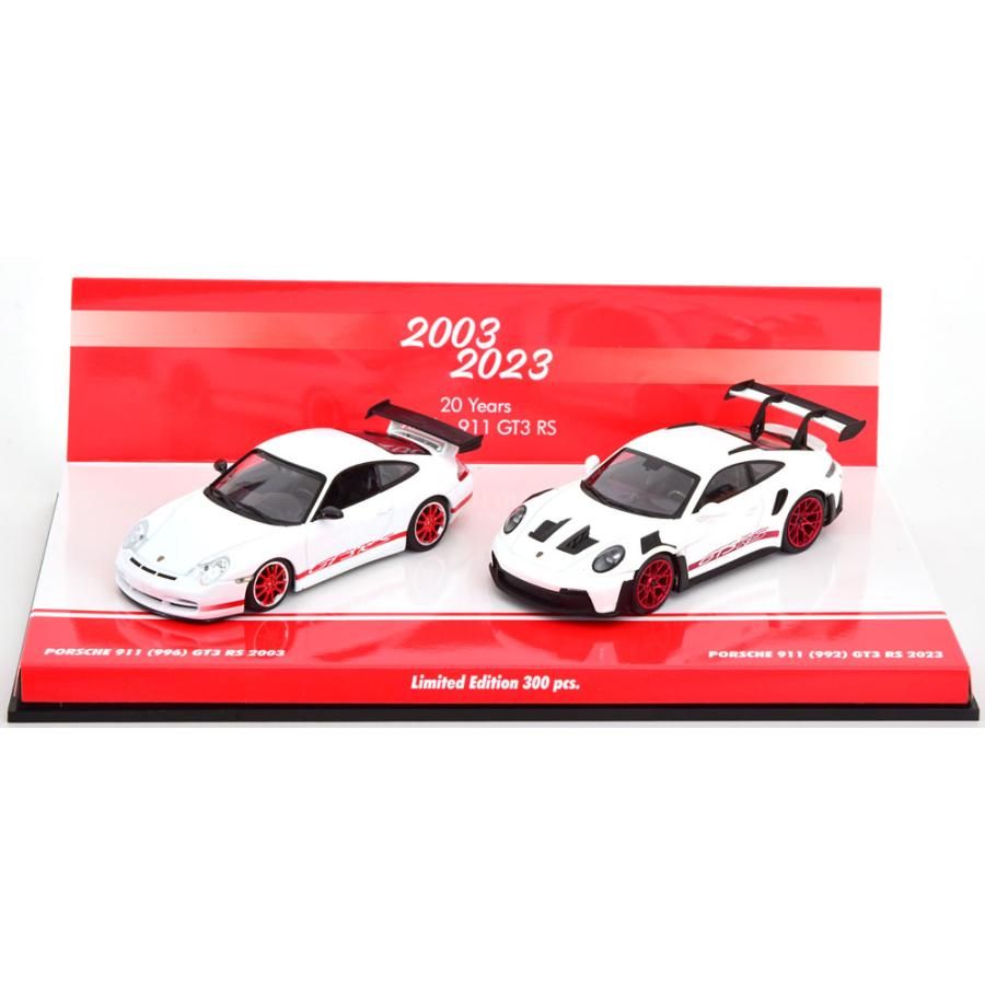 ミニチャンプス minichmaps 1/43 Porsche 911 2台セット 996-992 20