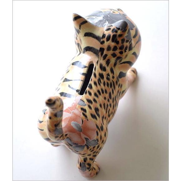 貯金箱 おしゃれ 陶器 猫 ねこ キャット オブジェ 置物 かわいい 動物