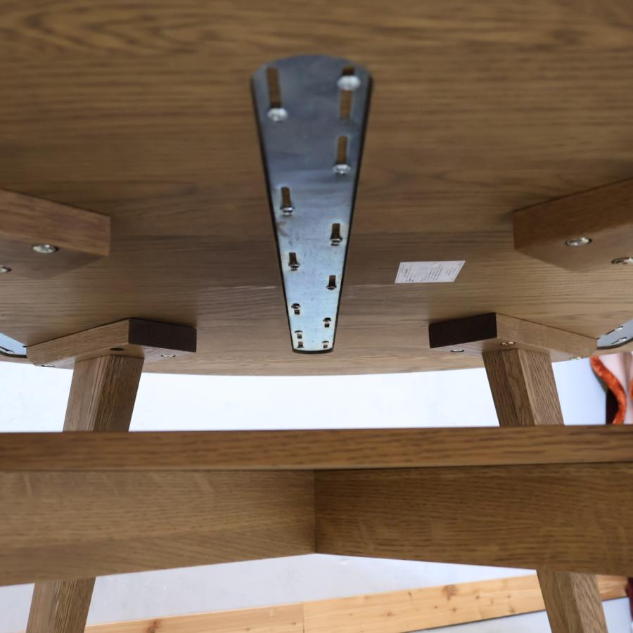 unico ウニコ ADDAY アディ オーク材 ダイニングテーブル 円形