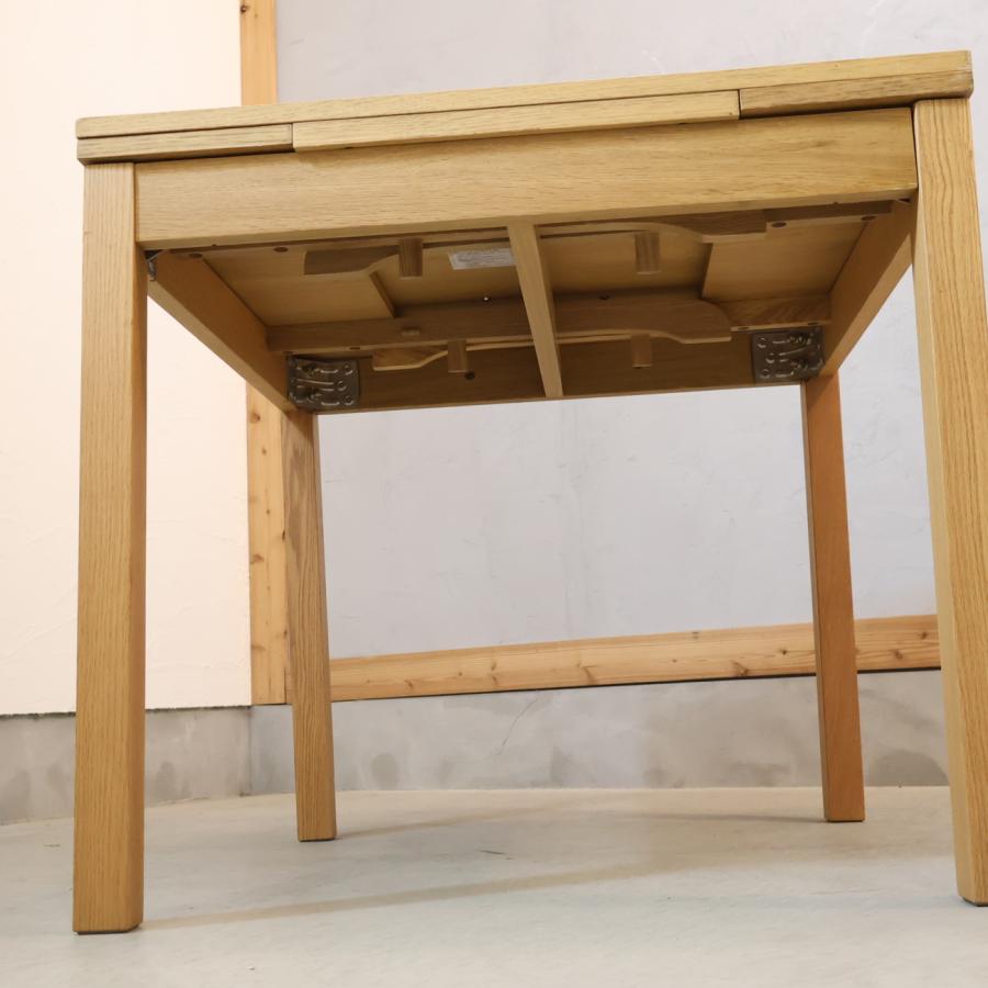 無印良品（MUJI） オーク材 エクステンションテーブル 伸長式