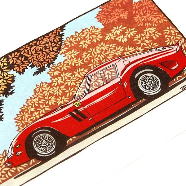 Ferrari（フェラーリ） 250GTOポストカード by 音丸版画 17370