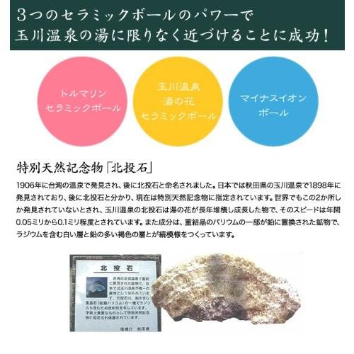 家庭用温浴器】玉川の湯けむり（オリジナル）【玉川温泉湯の花