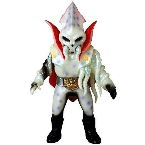 東映レトロソフビコレクション メディコムトイ イカデビル 蓄光 : 御宅