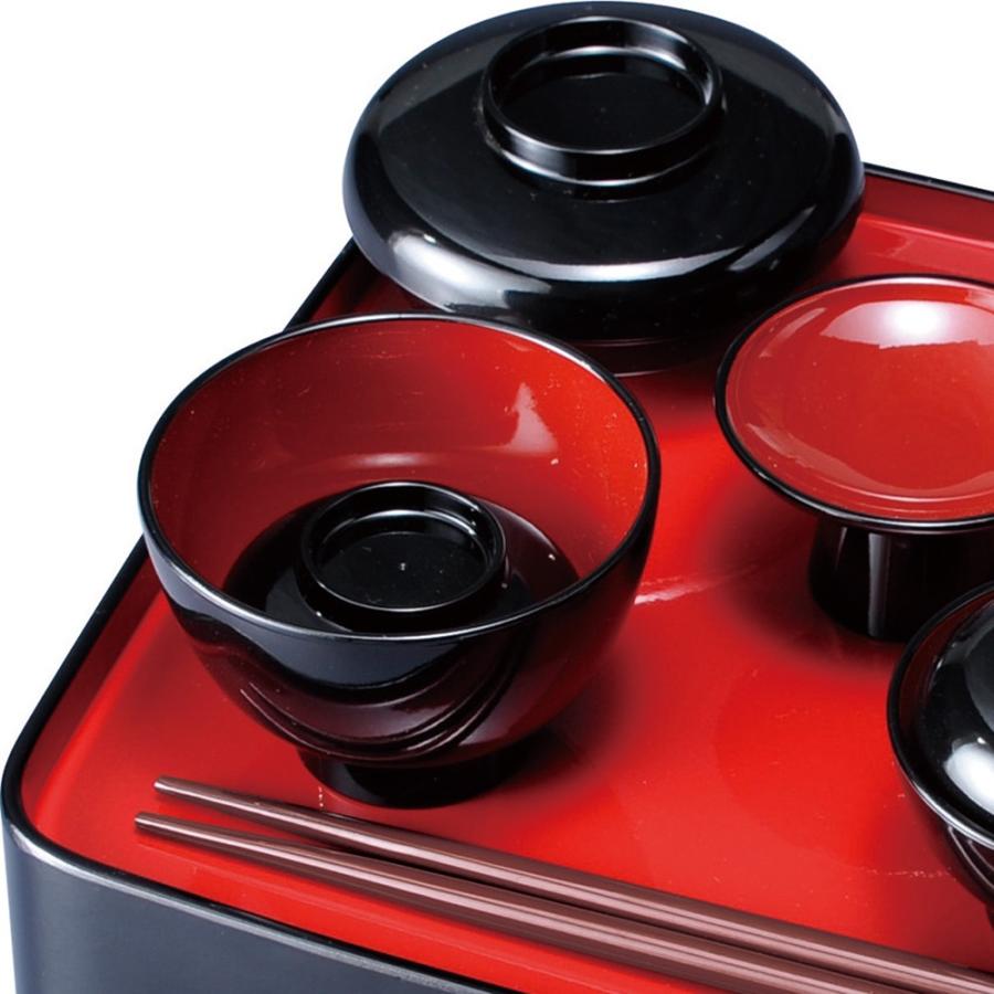 みよし漆器本舗 仏膳セット お仏壇用 日本製 7寸 21cm 茜 仏器膳セット