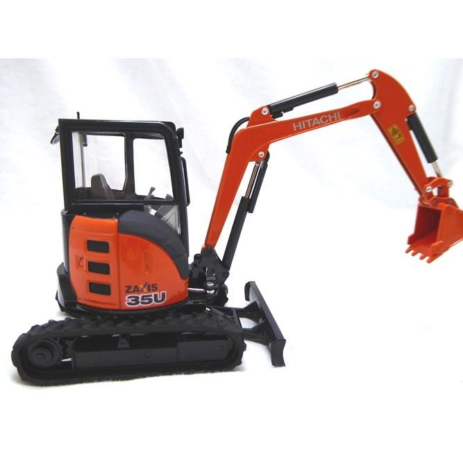 日立建機 ミニチュア 油圧ショベル ＜ZX35U-5＞(1/30) : カイノス