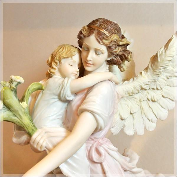 守護天使 エンジェル 像/天使/angel/置物/オブジェ/彫刻/レイクサイド