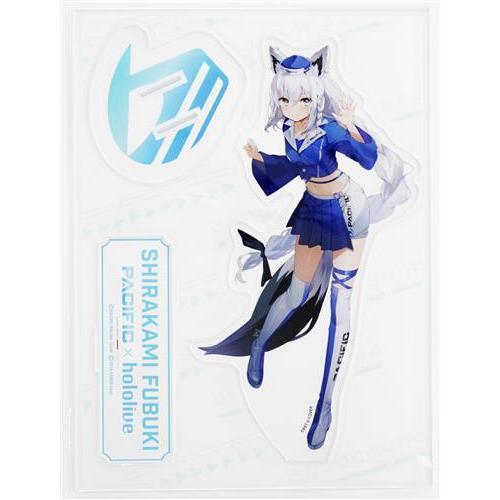 ホロライブ×PACIFIC RACING TEAM BIGアクリルスタンド 白上フブキ