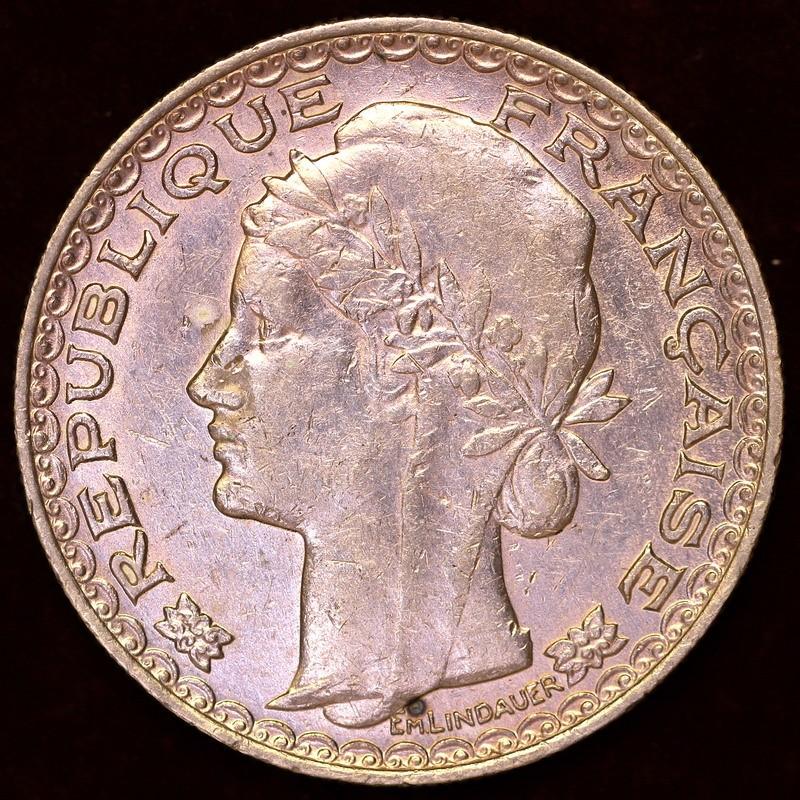フランス領インドシナ 1931年 1ピアストル銀貨 : エルズコレクション