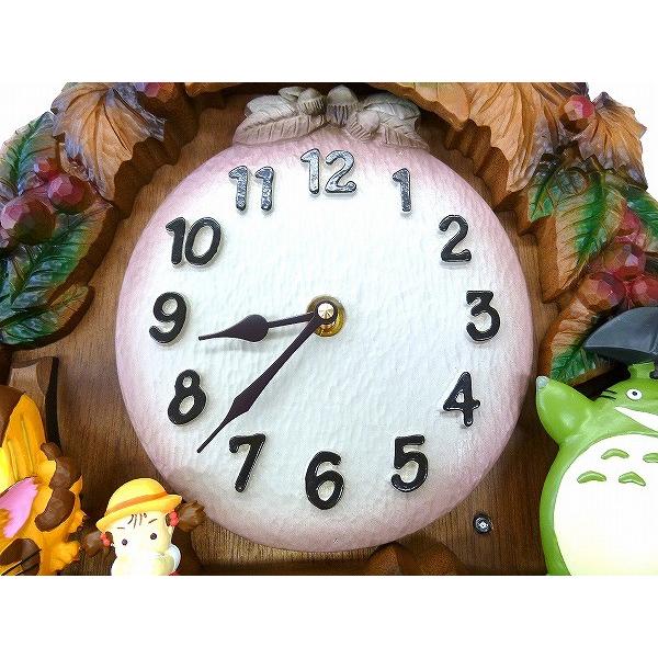 ☆新品正規品☆『RHYTHM 』リズム となりのトトロ オルゴール掛け時計