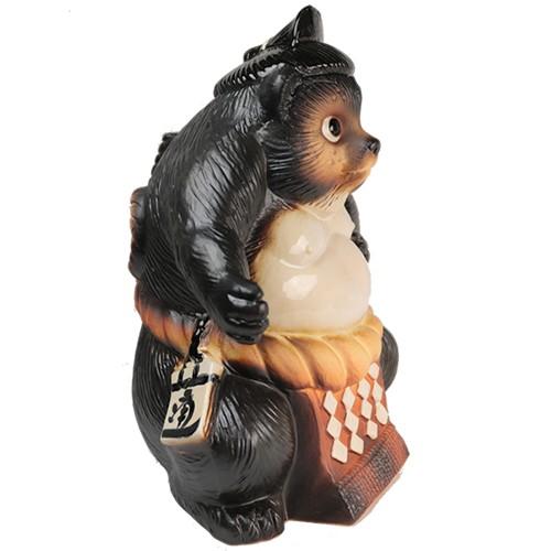 信楽焼 お相撲さん狸 たぬき タヌキ 開運 縁起物 可愛い 陶器 商売繁盛