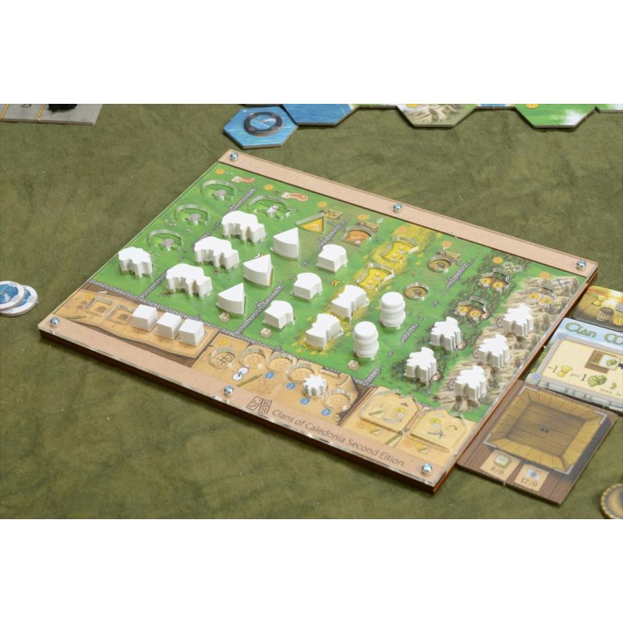 クランズオブカレドニア【第2版】 オリジナルオーバーレイ 4枚セット