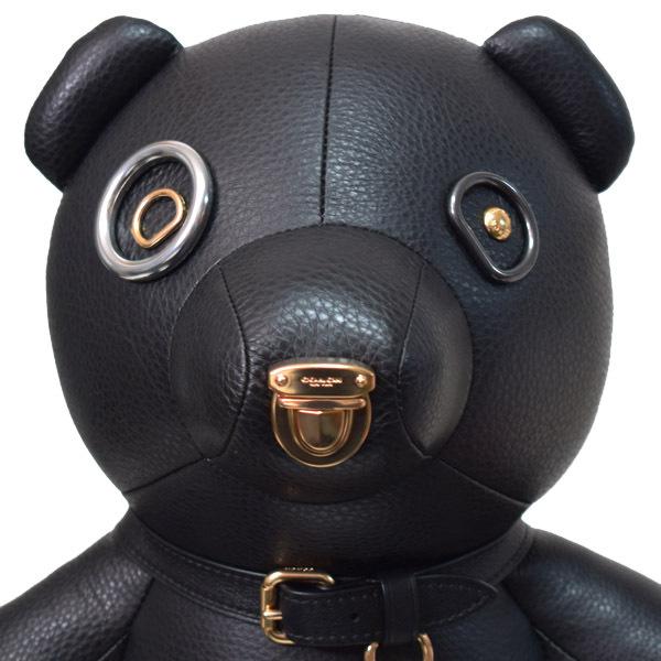 COACH（コーチ） ぬいぐるみ ぺブルレザー スムースレザー ジャン