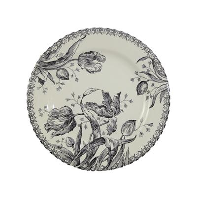 GIEN ジアン チューリップ ノワール デザートプレート22cm