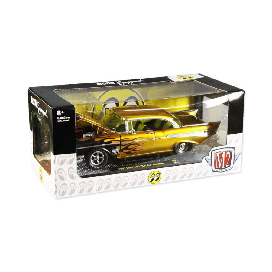 ムーンアイズ ミニカー シボレー 限定 ホットロッド カスタム M2