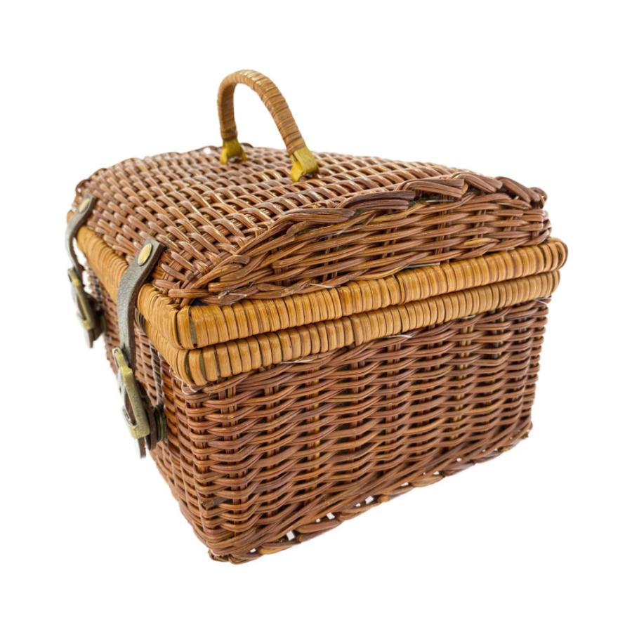 ジバンシー(ジバンシィ) バスケット かごバッグ ハンドバッグ/ブラウン