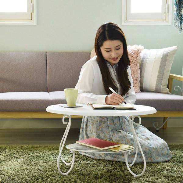 JK-PLAN（ジェイケイ・プラン） ローテーブル 楕円形 丸型 センター