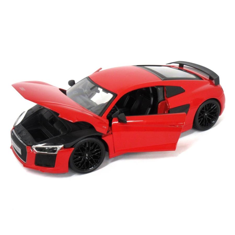 Audi（アウディ） Maisto 1/18 Audi R8 V10 レッド マイスト ミニカー