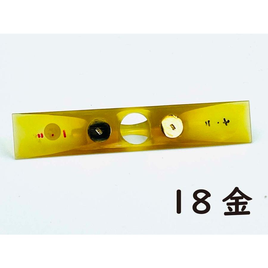 地唄三味線用【 水牛駒 金 】18金 : 三味線shop TRES LINEAS - 通販