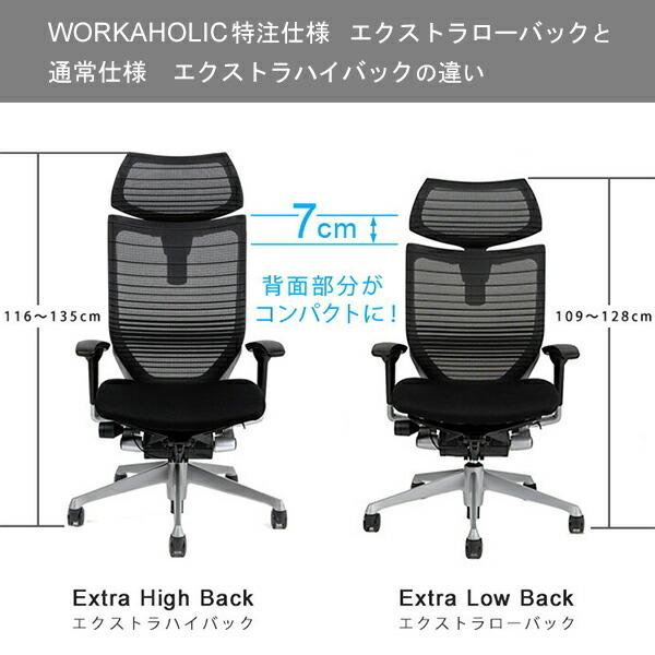 バロン（オカムラ） 特注/オカムラ バロン/ローバック可動ヘッドレスト