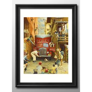 アートフレーム ) Norman Rockwell ノーマン・ロックウェル : ギフト