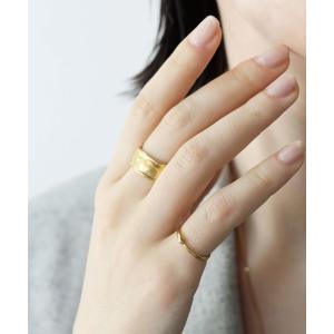 TEN. 指輪 リング SILVER925 18KGP ジェミニリング MIX レディース