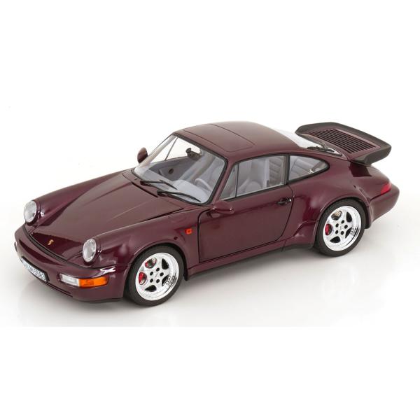 限定品 norev 1/18 Porsche 911 (964) Turbo 3.6 Coupe 1993 パープル