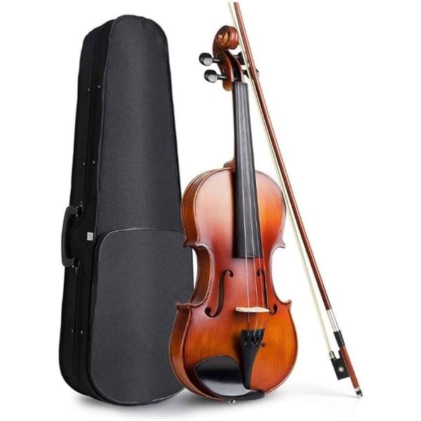バイオリン バイオリンセット ンアコースティックフィドル 学習者 大人