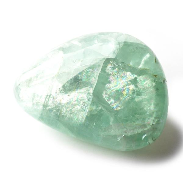 フローライト パームストーン 磨き石 握り石 メキシコ産 蛍石 天然石