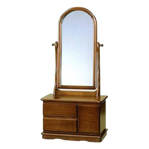 座鏡 鏡台 姿見 ケヤキ MK5190 40一面 座鏡あずさ オール色 一面鏡