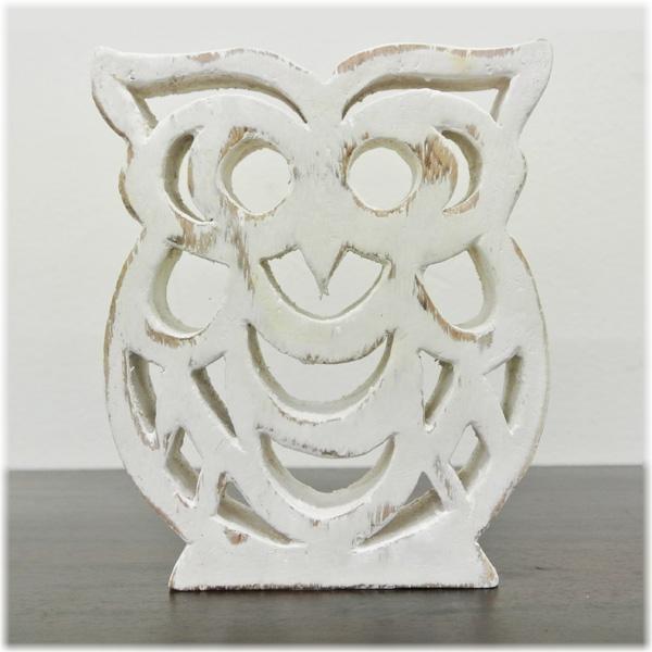 置物 オブジェ 透かし彫り ふくろう」の人気商品一覧 | 安い商品を通販