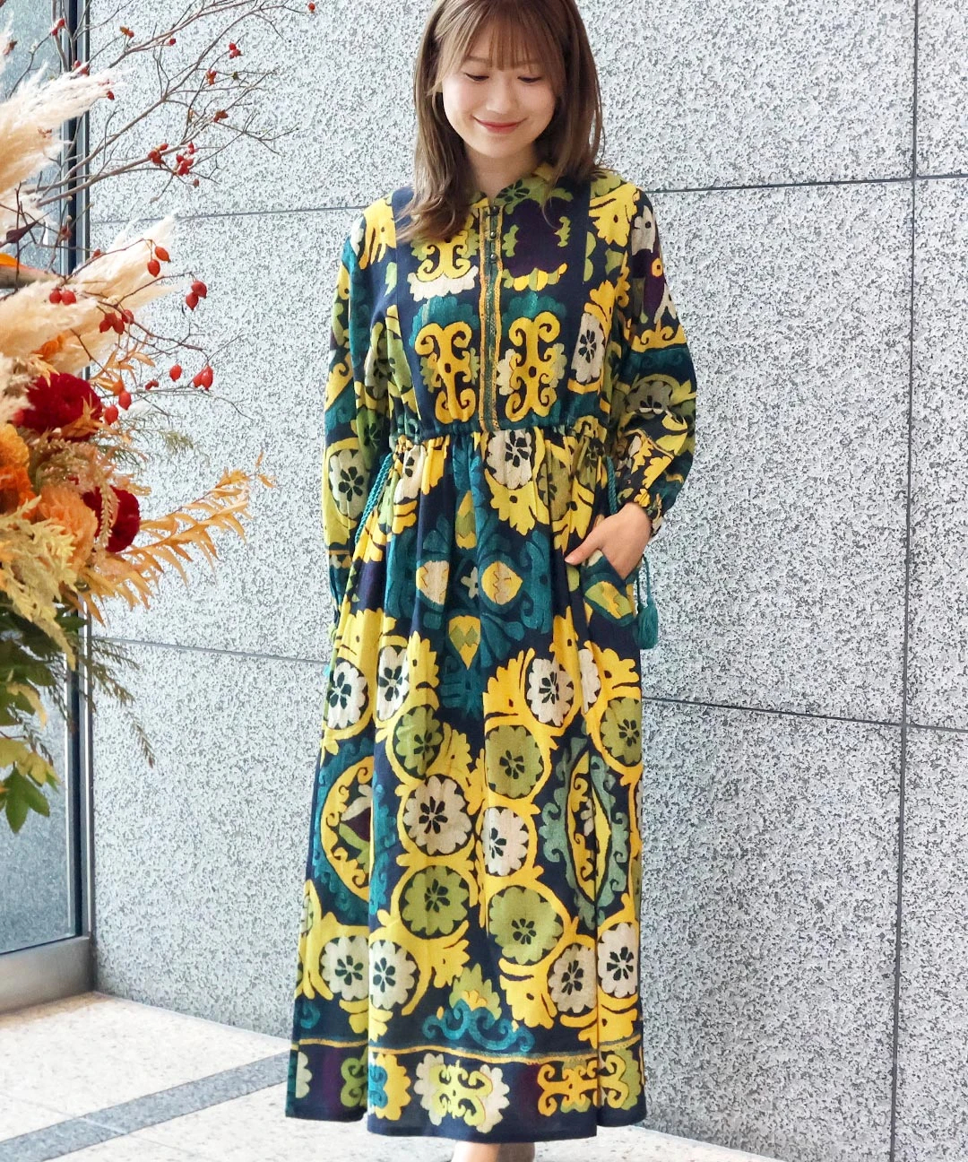 Shanti Shanti スザニプリントワンピース【WEB限定】 / ワンピース