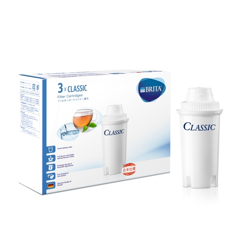 ブリタ 浄水器交換用カートリッジ クラシック カートリッジ 3個入り