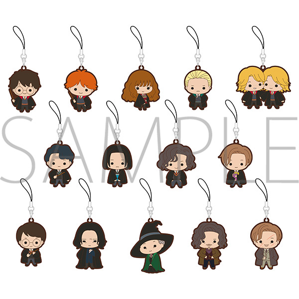 ハリーポッター ラバーストラップコレクション ミニキャラ | j-hobby