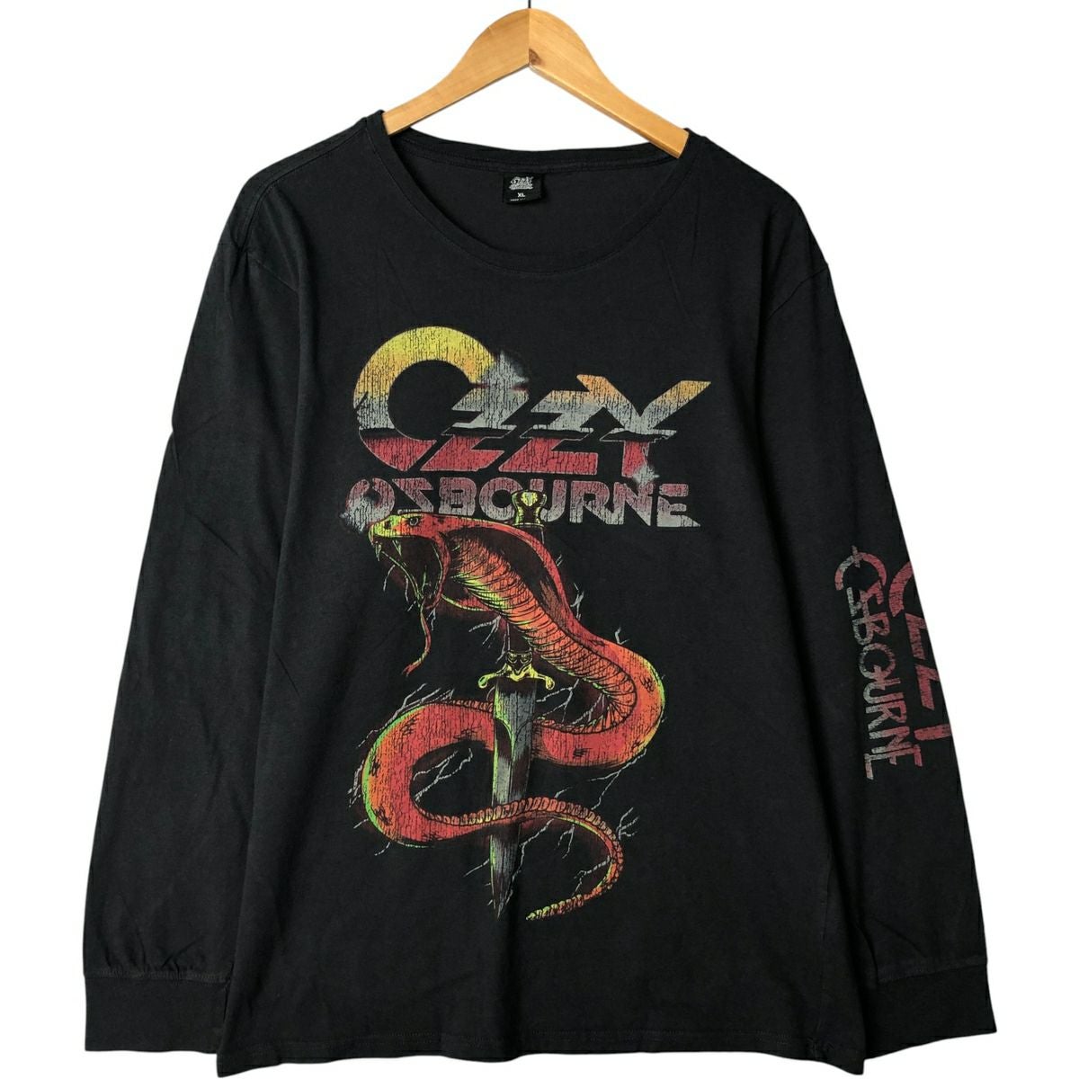 古着 OZZY OSBOURNE オジーオズボーン メタル ロンT バンドTシャツ