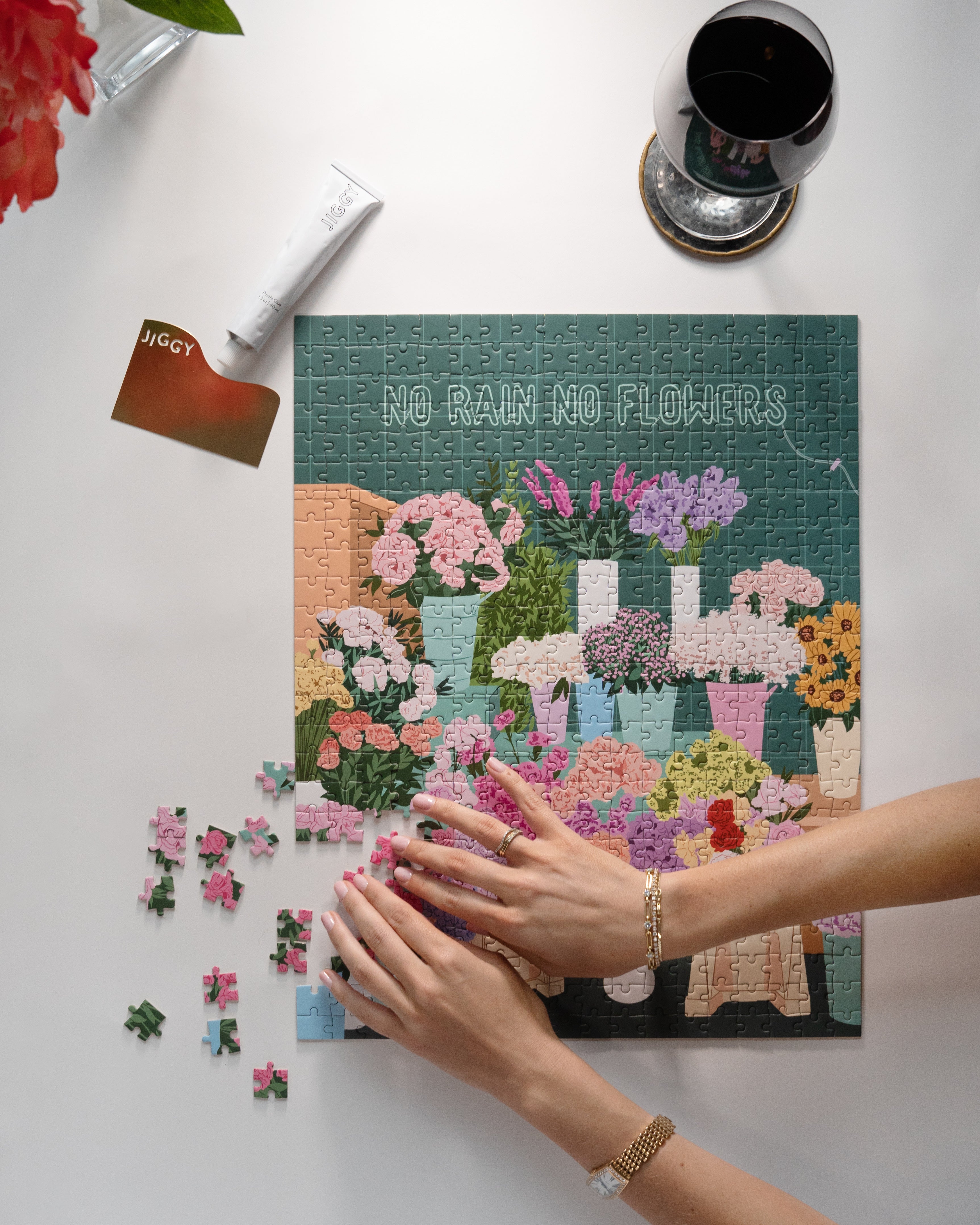 No Rain No Flowers, Ana Hard – JIGGY Puzzles