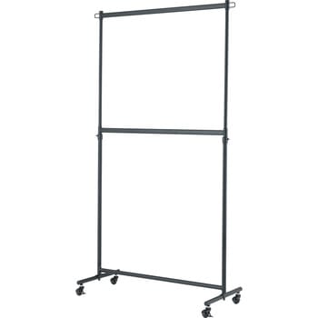 高耐荷重インテリアハンガー2段式 ドウシシャ ハンガーラック 【通販