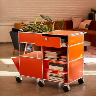 値下げOK】USM Haller ハラー ワゴン ピュアオレンジ 値下げOK】USM