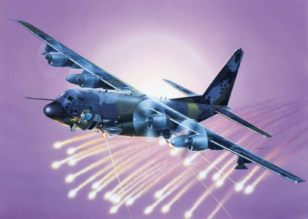 AC-130U Spectre Gunship Italeri 0866