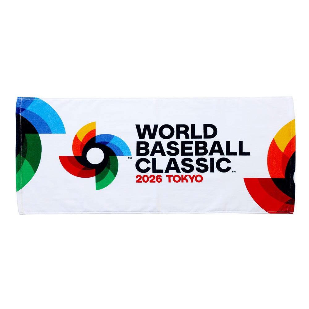 予約】大会フェイスタオルA【2026 WORLD BASEBALL CLASSIC TM