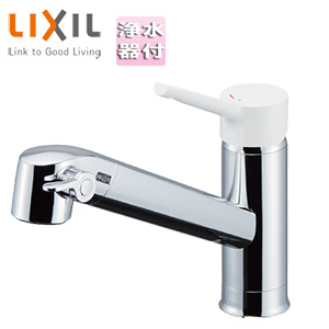 JF-AF434SYA(JW)｜LIXILキッチン用蛇口 FSタイプ[台][浄水器内蔵
