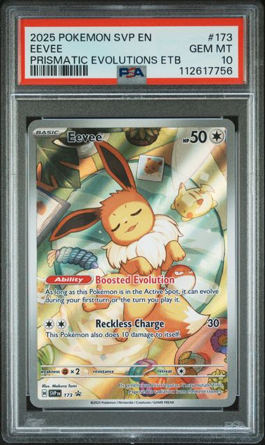 PSA 10] Pokemon Card “Eevee” SVP-EN173 English Version – K-TCG