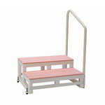 バリアフリー踏台 1段手すり1本タイプ F1-1T - 住宅改修関連商品