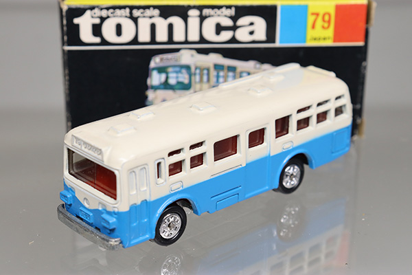3833)トミカ 黒箱 日本製 三菱 ふそう ワンマンバス ホビーショウ限定