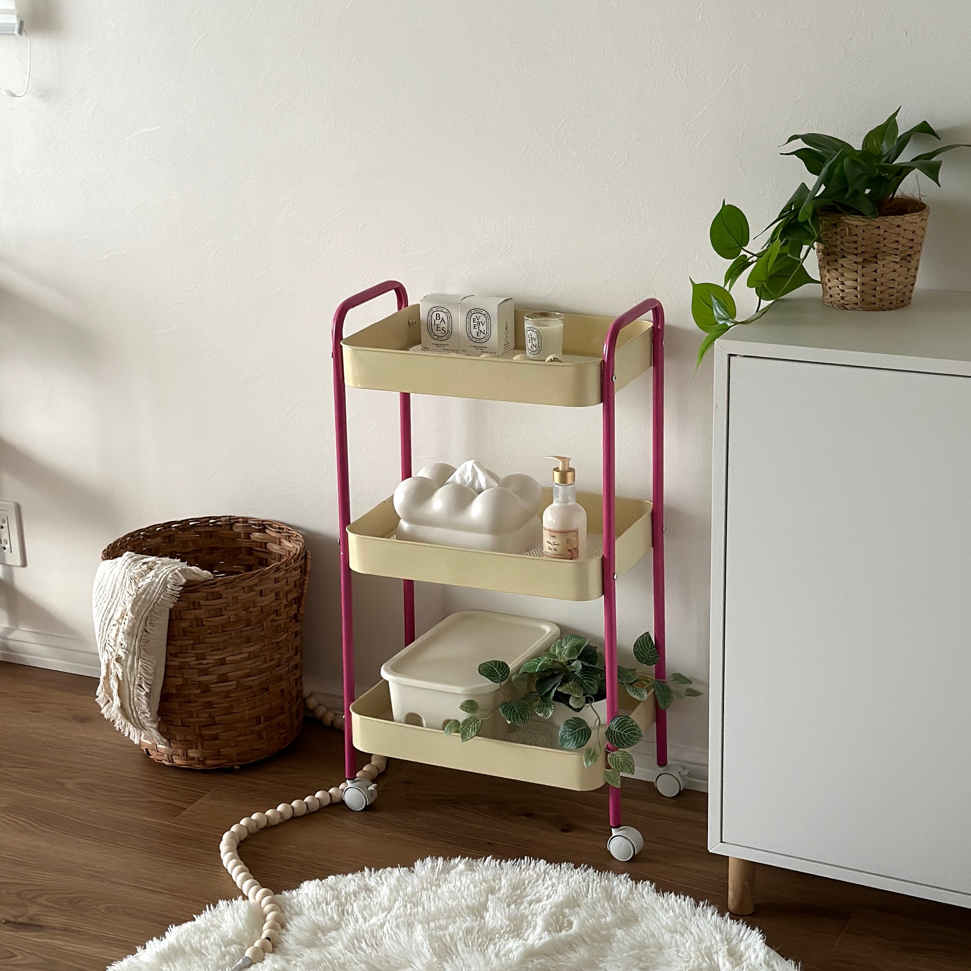 ワゴン｜バイカラー3段ワゴン - territory