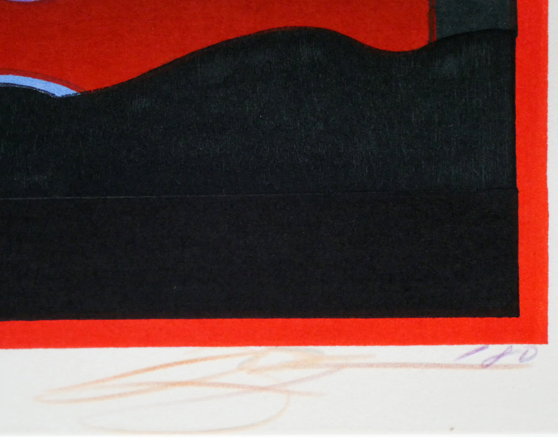 黒崎彰「Melancholy B」木版画 絵画買取・販売の小竹美術