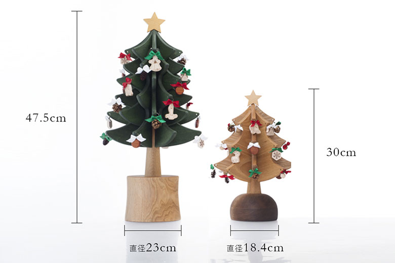 OakVillage社のクリスマスツリー 木のおもちゃのお店 KURABOKKO
