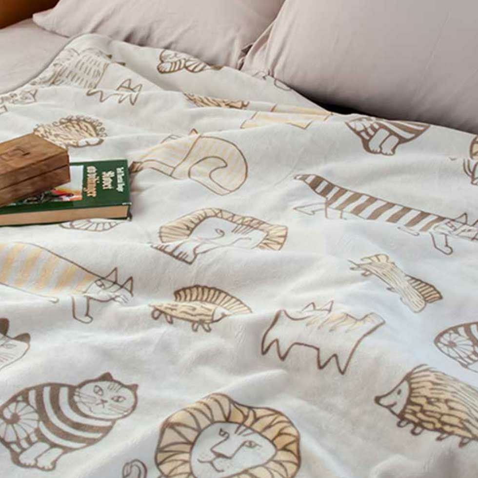 電気毛布（敷き）リサ・ラーソン200x100cmKDS-L503 | コイズミ